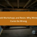 Cold Workshops and Resin: Why Winter Cures Go Wrong